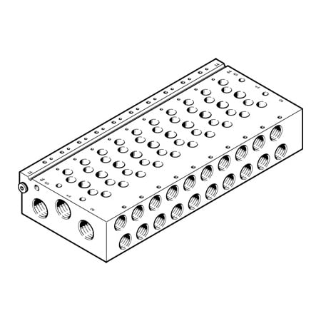 Manifold Rail VABM-L1-18W-G38-9